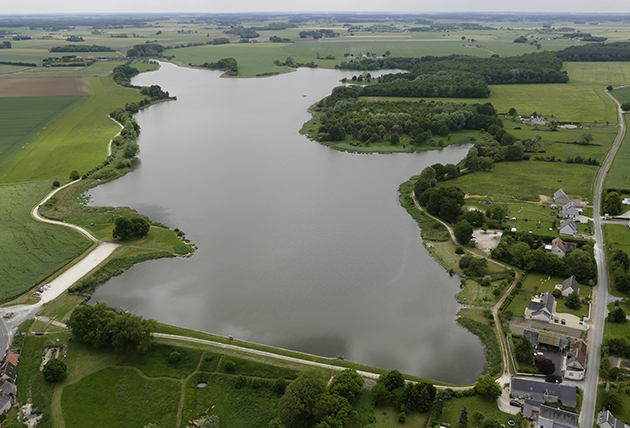 etangs du Louroux, en combi vintage touraine
