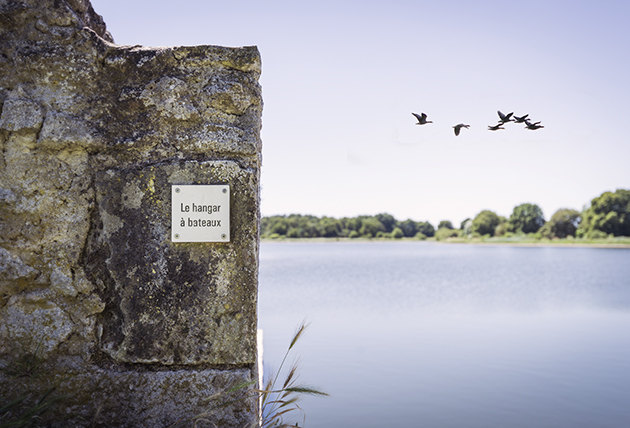 etangs du Louroux, en combi vintage touraine