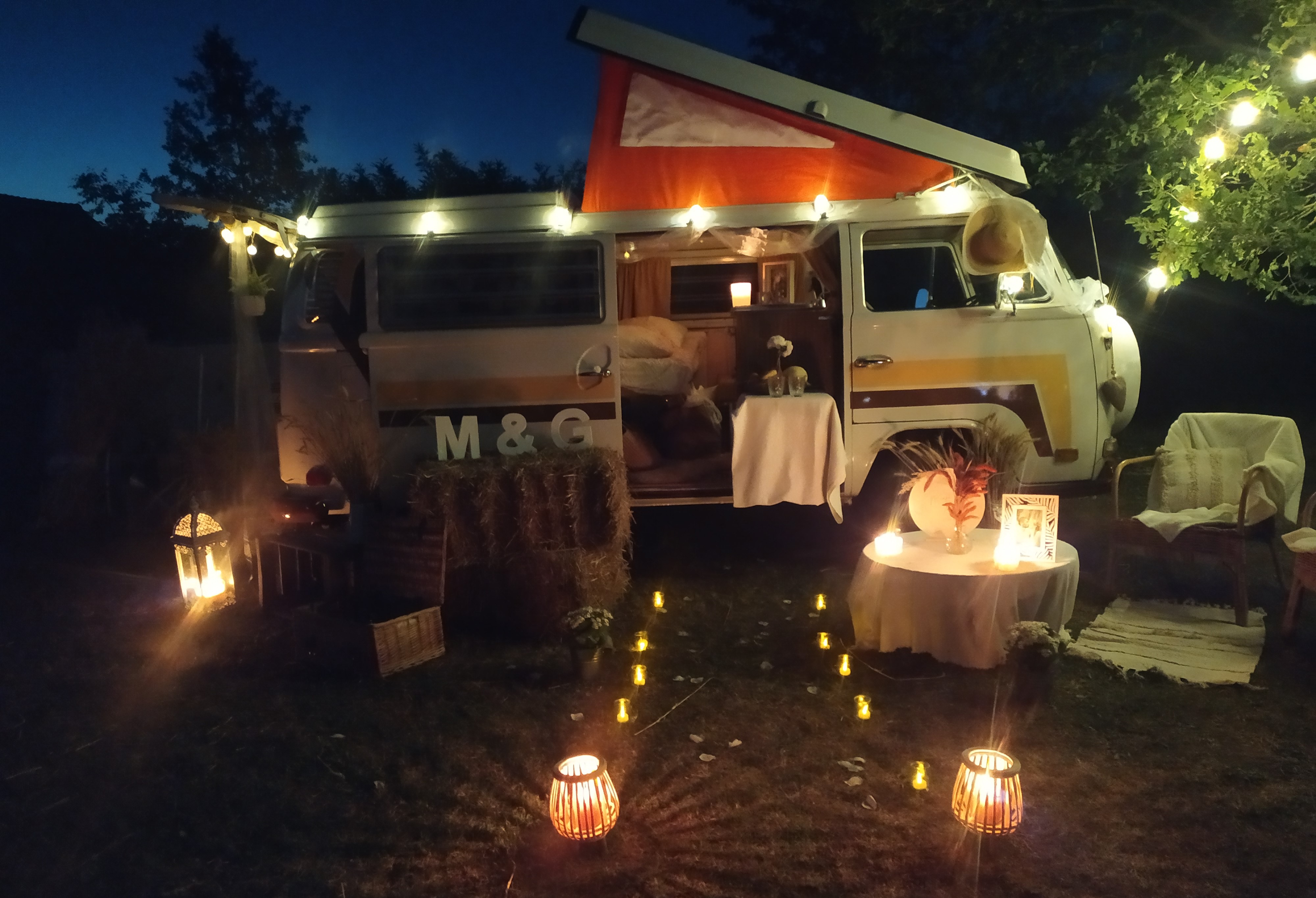 Un combi pour de belles photos de mariage