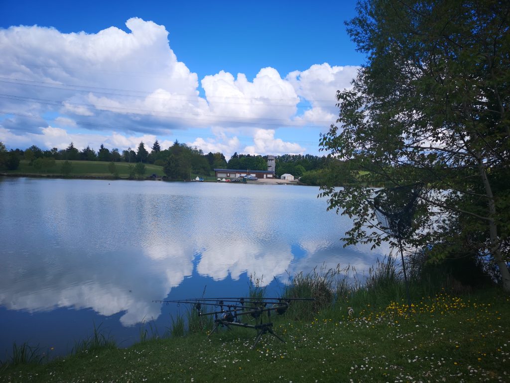 Base nautique de Chambray les Tours , destination road trip avec vintage camper touraine